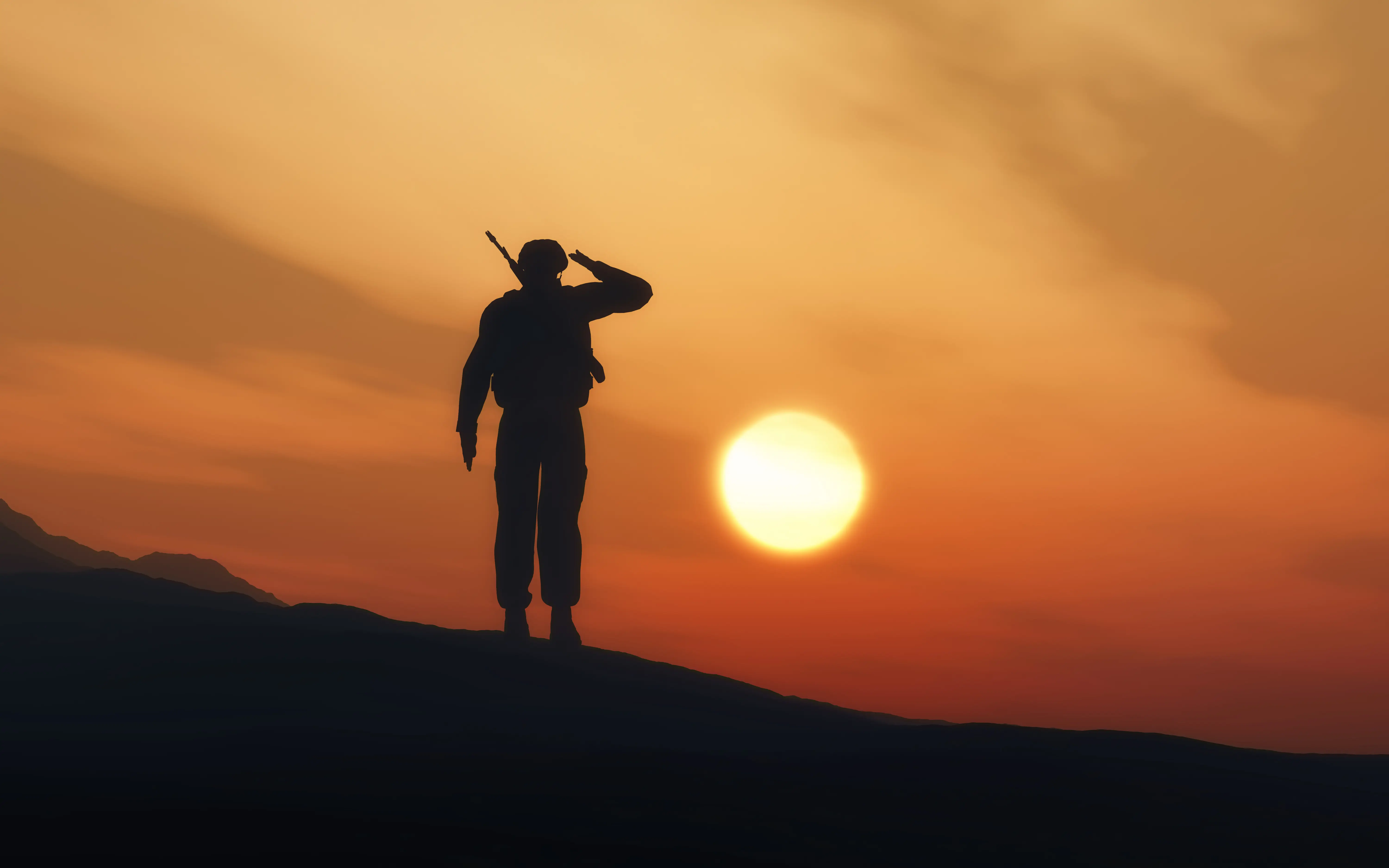 Placeholder representing the founder’s service background